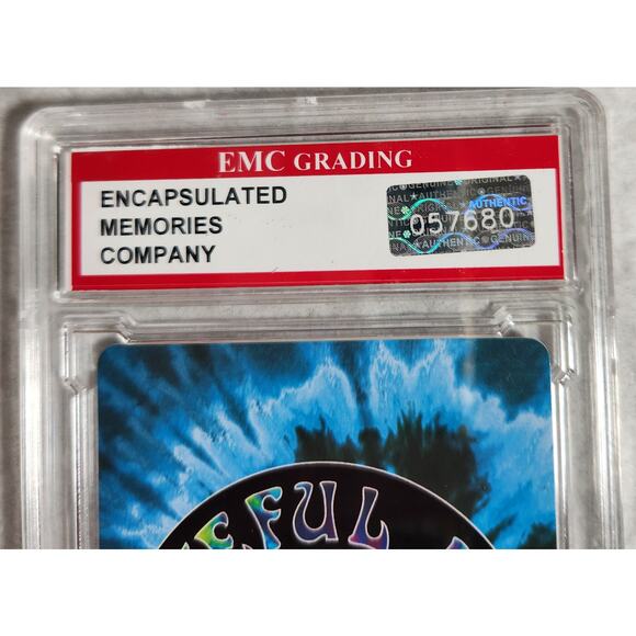 Grateful Dead 2011 Aquarius Licensed Playing Card #9 EMC Grading Gem Mint 10 - Picture 4 of 4